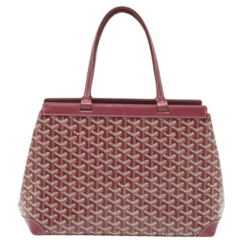 goyard bellechasse burgundy